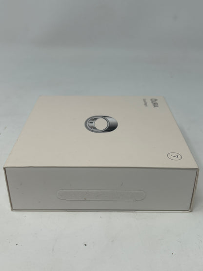 Oura Ring 4 Size 7 Activity Tracker Silver JZ90-54217-07 