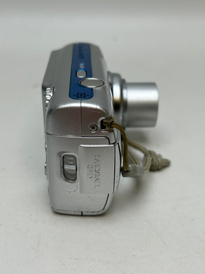 Canon PowerShot A470 7.1MP Digital Camera 3.4x Optical Zoom Blue