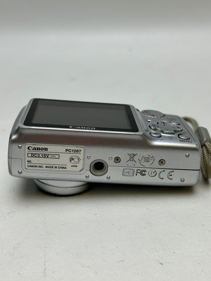 Canon PowerShot A470 7.1MP Digital Camera 3.4x Optical Zoom Blue