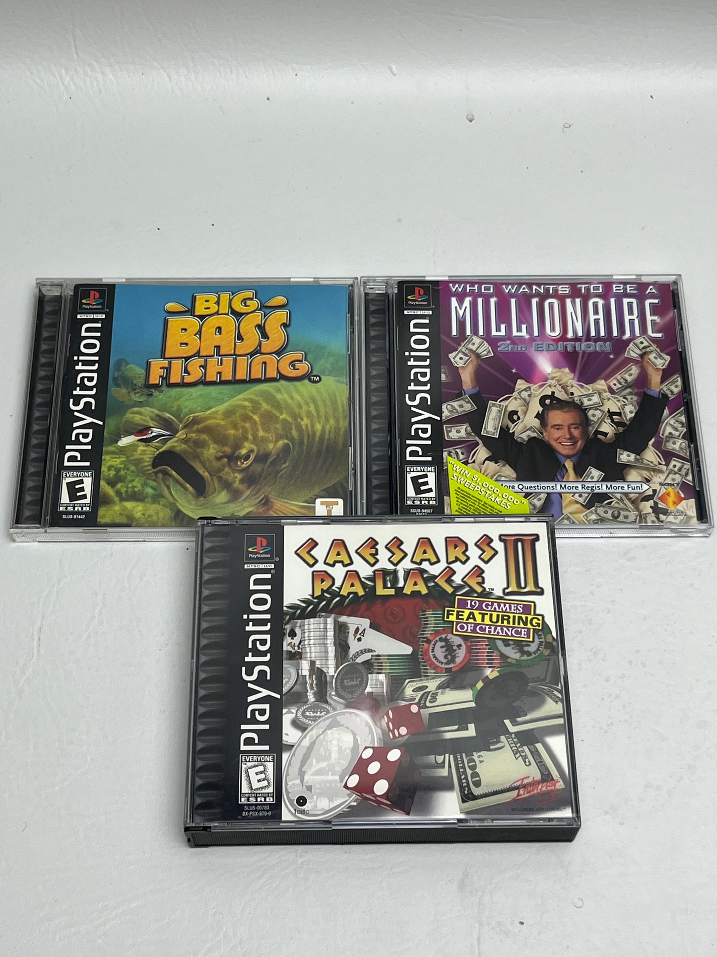 Lot of 3 Games Sony PlayStation 1 PS1