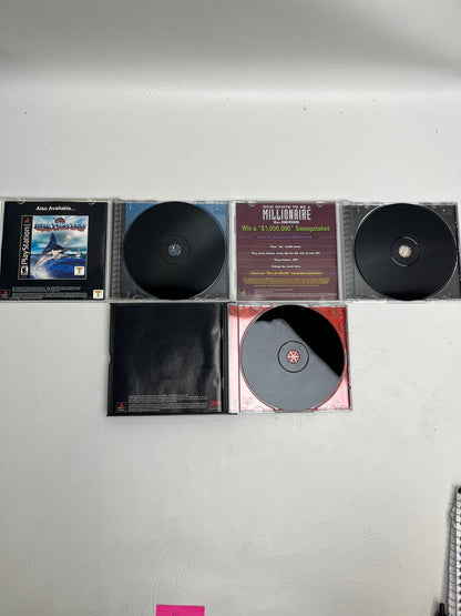 Lot of 3 Games Sony PlayStation 1 PS1