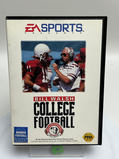 Bill Walsh College Football (Sega Genesis, 1992)