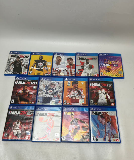 Lot of 13 Games Sony PlayStation 4 PS4 