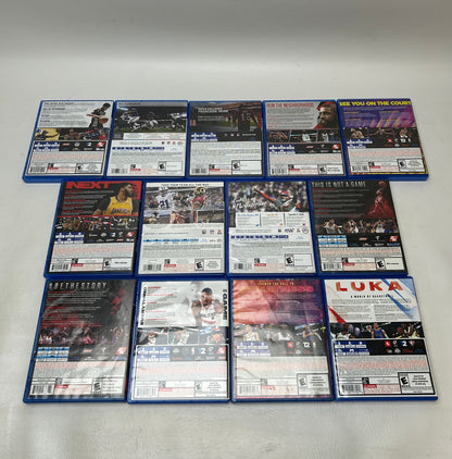 Lot of 13 Games Sony PlayStation 4 PS4 