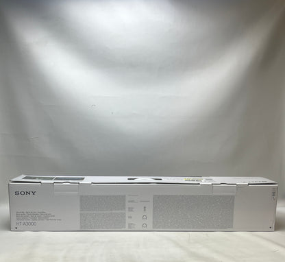 New Sony HT-A3000 3.1ch Dolby Atmos Soundbar Black 360 Spatial Sound