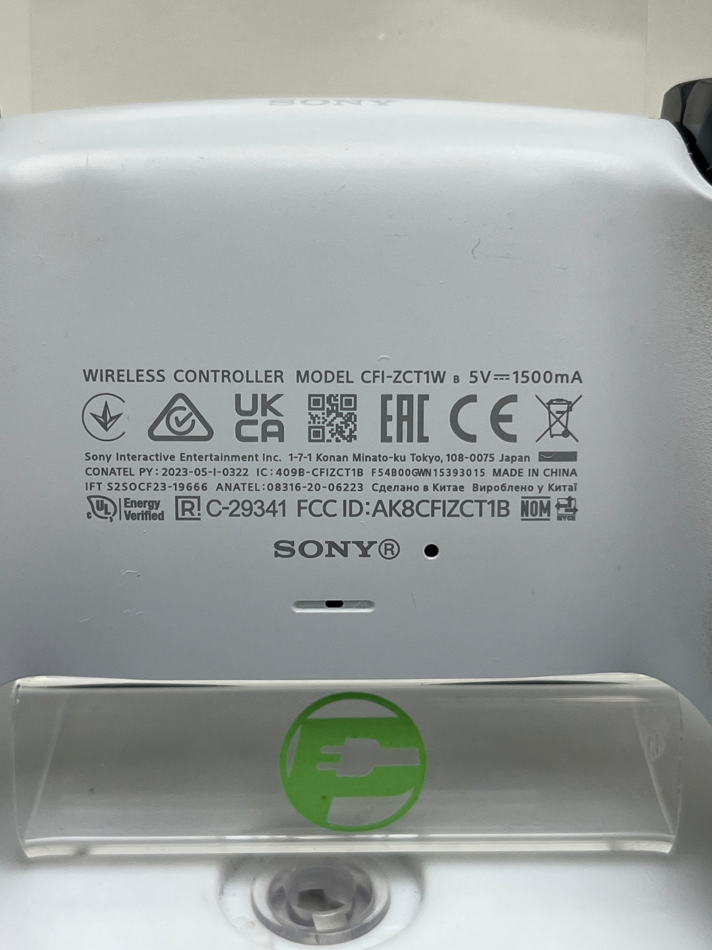 Sony PlayStation 5 PS5 Dualsense Wireless Controller White/Black CFI-ZCT1W