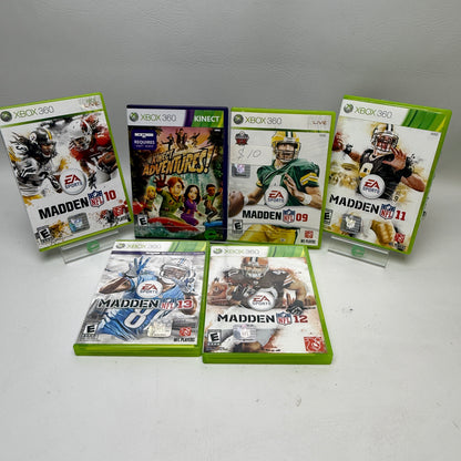 Lot of 6 Games Microsoft Xbox 360 