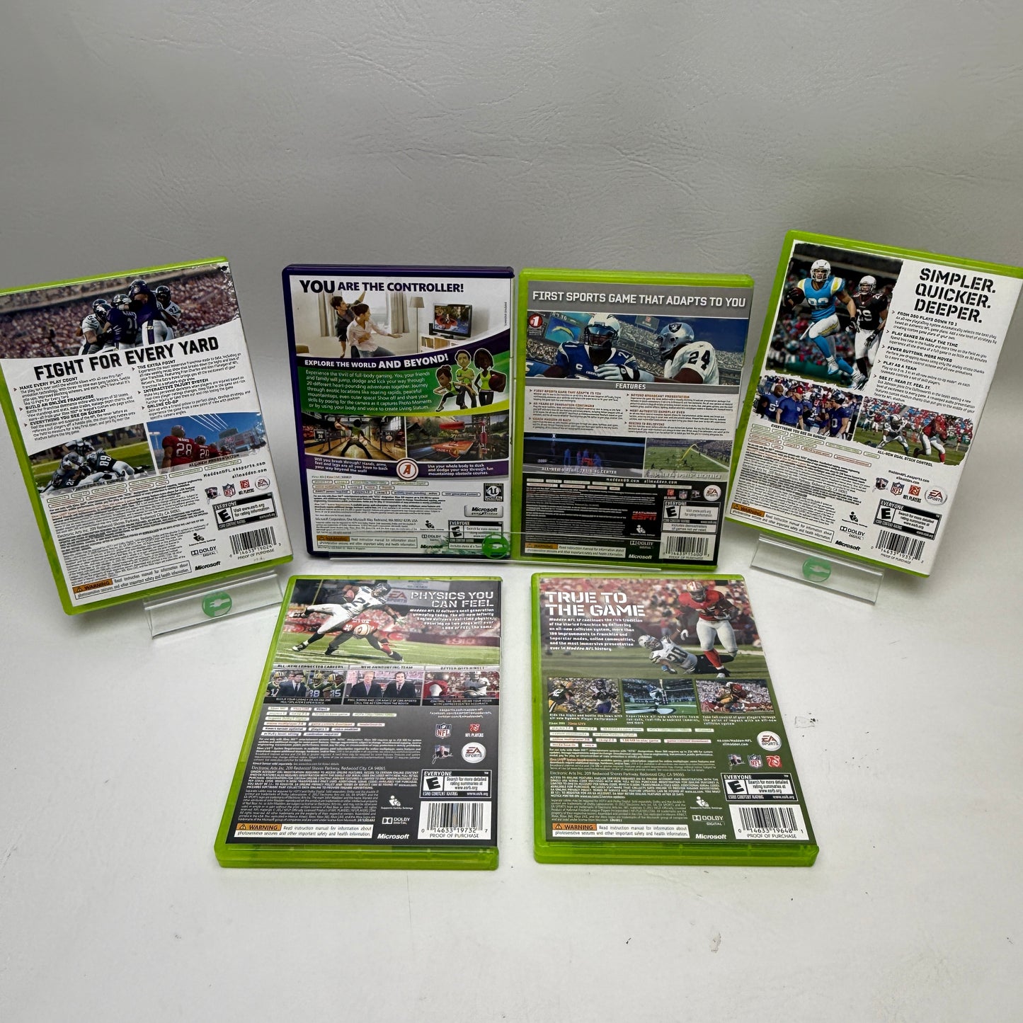 Lot of 6 Games Microsoft Xbox 360 