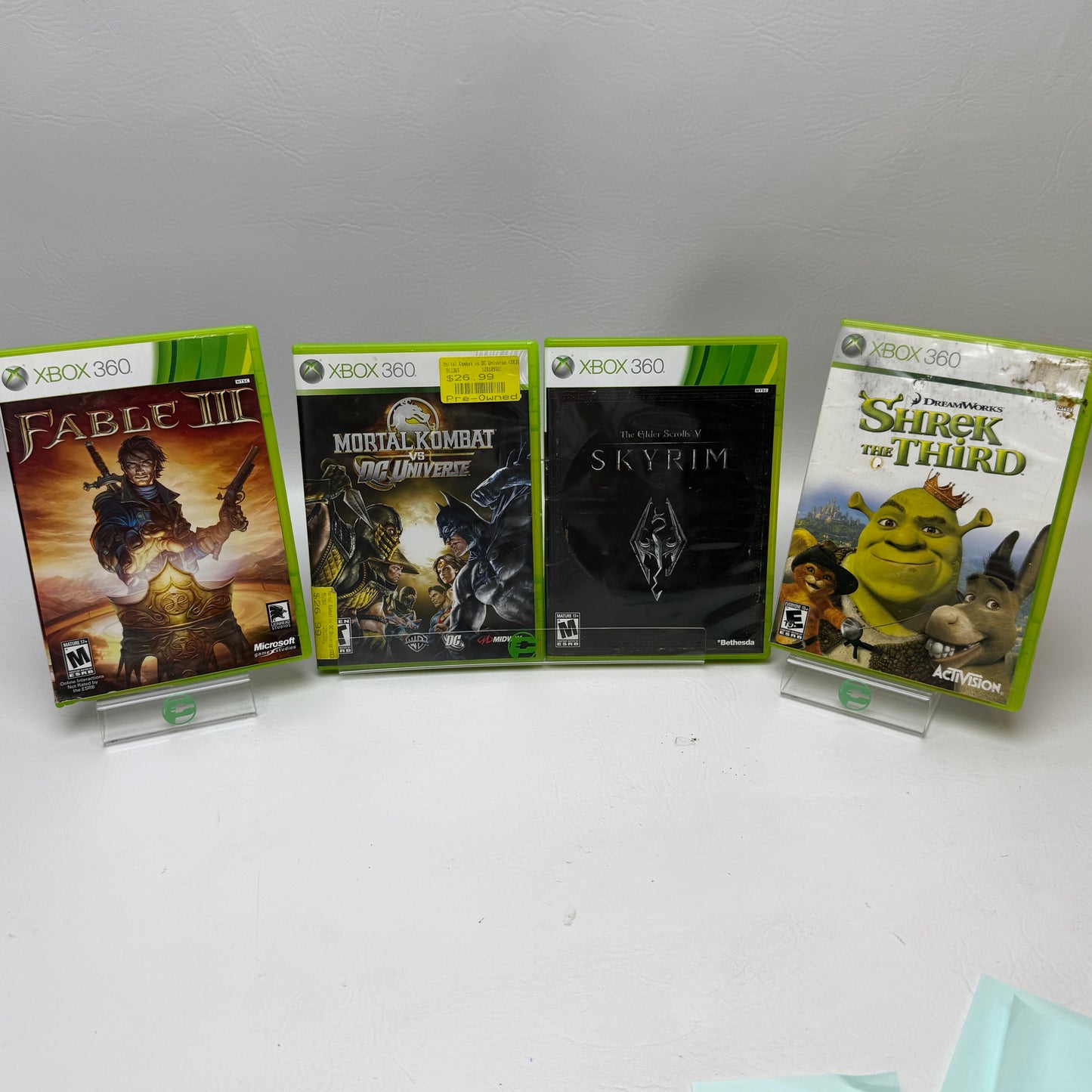 Lot of 4 Games Microsoft Xbox 360 