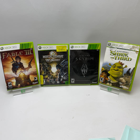 Lot of 4 Games Microsoft Xbox 360 