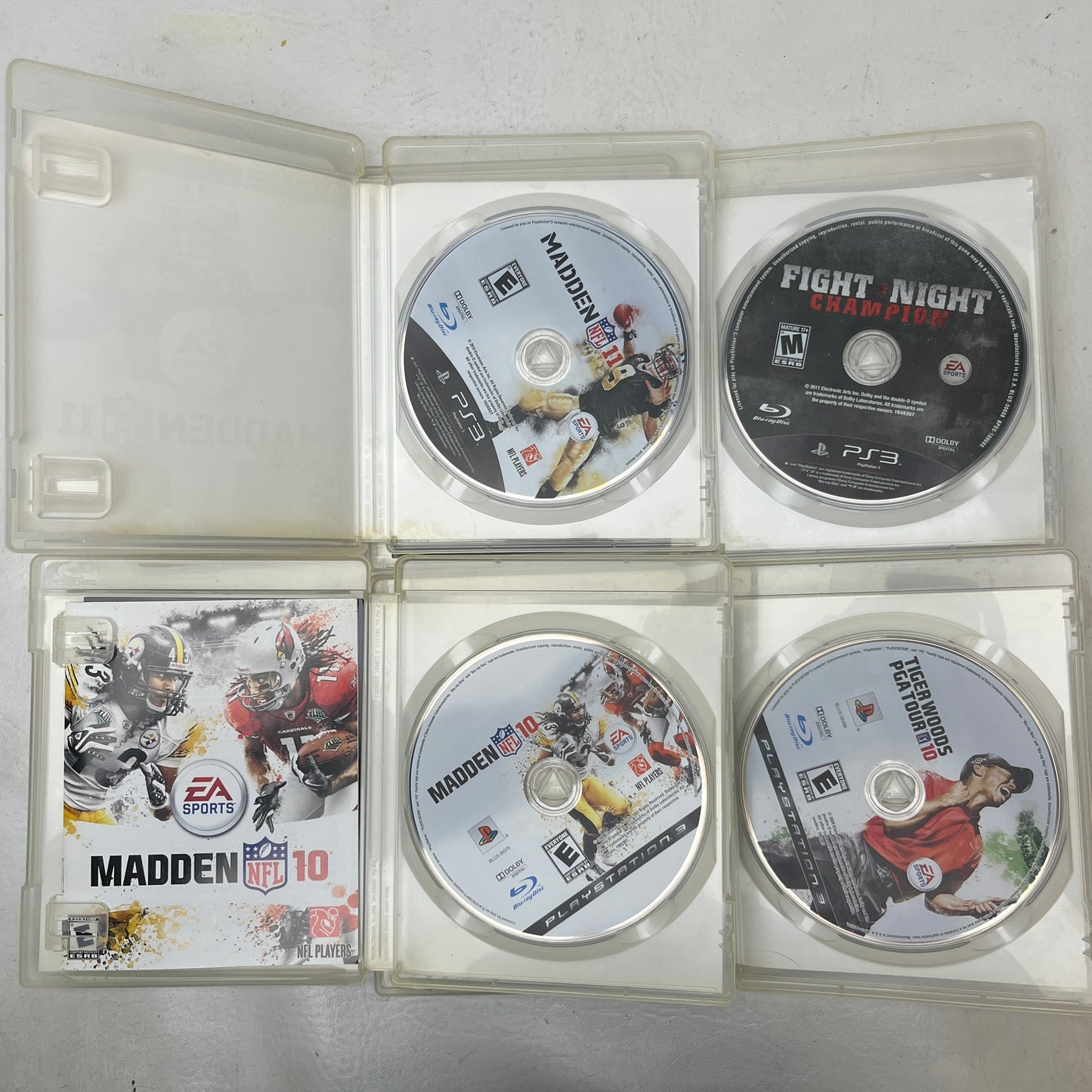 Lot of 4 Games Sony PlayStation 3 PS3 