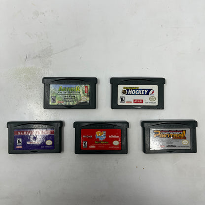 Lot of 5 Games Nintendo Game Boy Advance