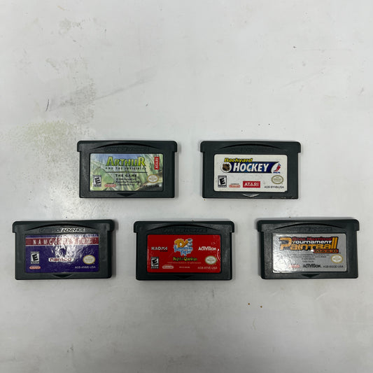 Lot of 5 Games Nintendo Game Boy Advance