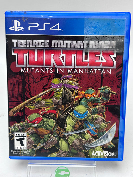 Teenage Mutant Ninja Turtles Mutants in Manhattan (Sony PlayStation 4 PS4, 2016)