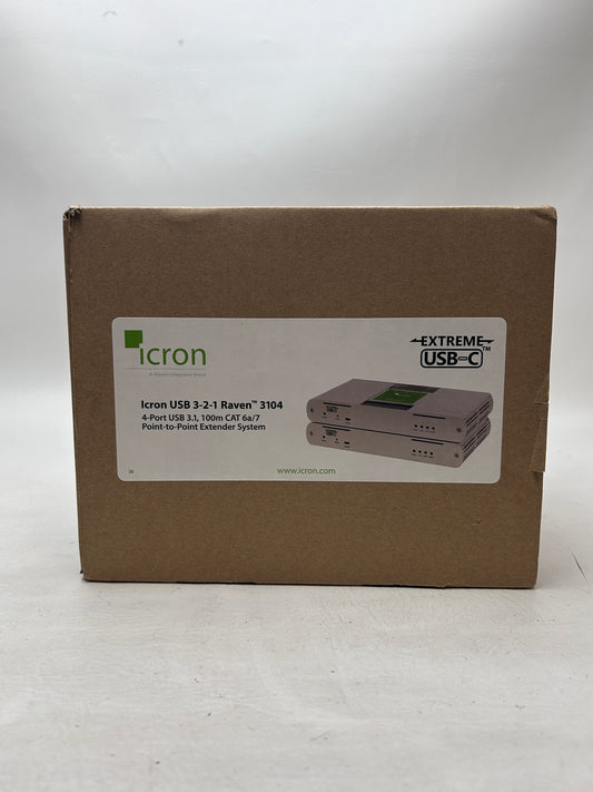 New Icron USB 3-2-1 Raven Point-to-Point USB Extender System  3104