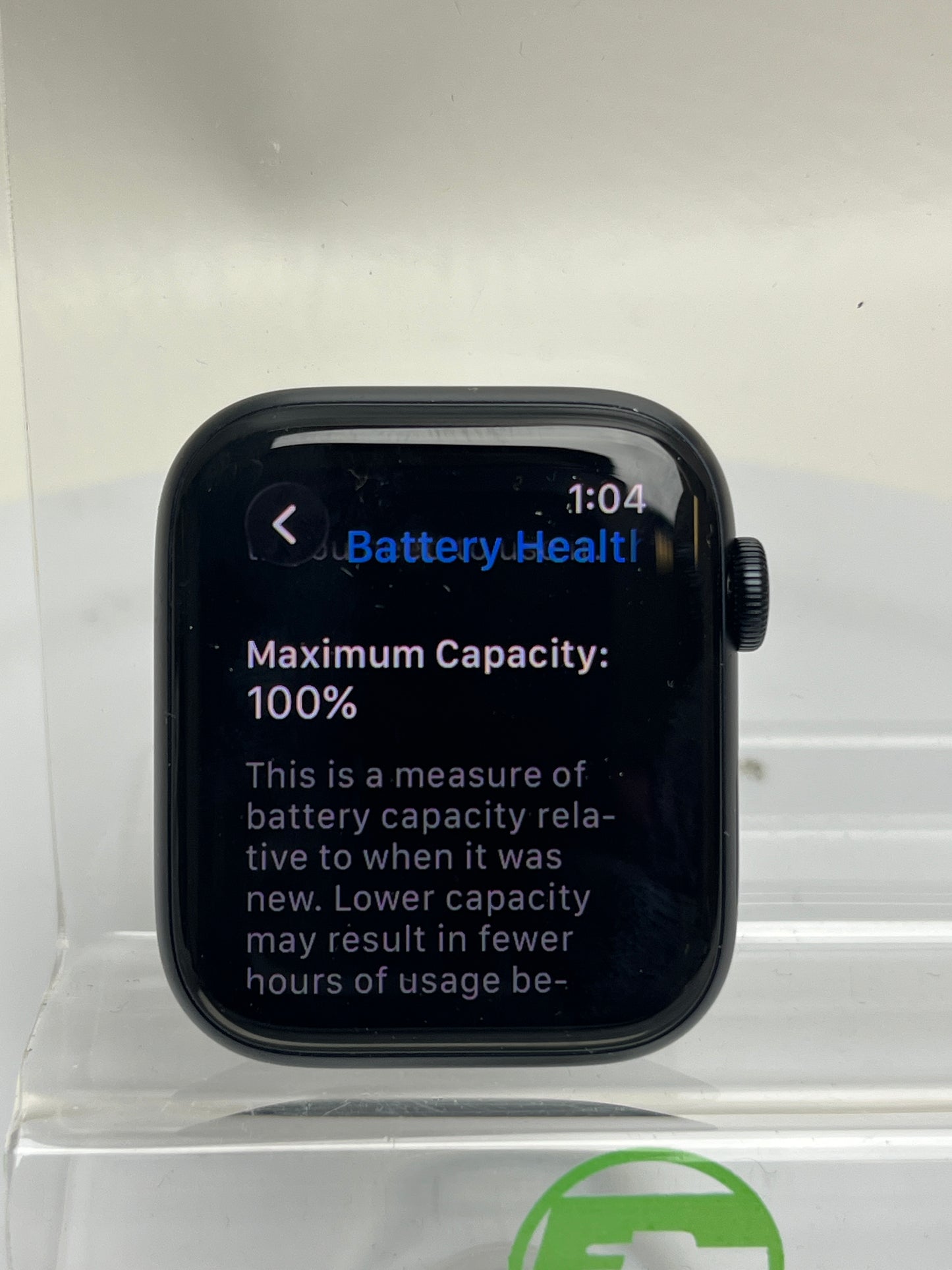 Unlocked Apple Watch SE 3 44MM Midnight Aluminum Black Sport Band MEPJ4W/A