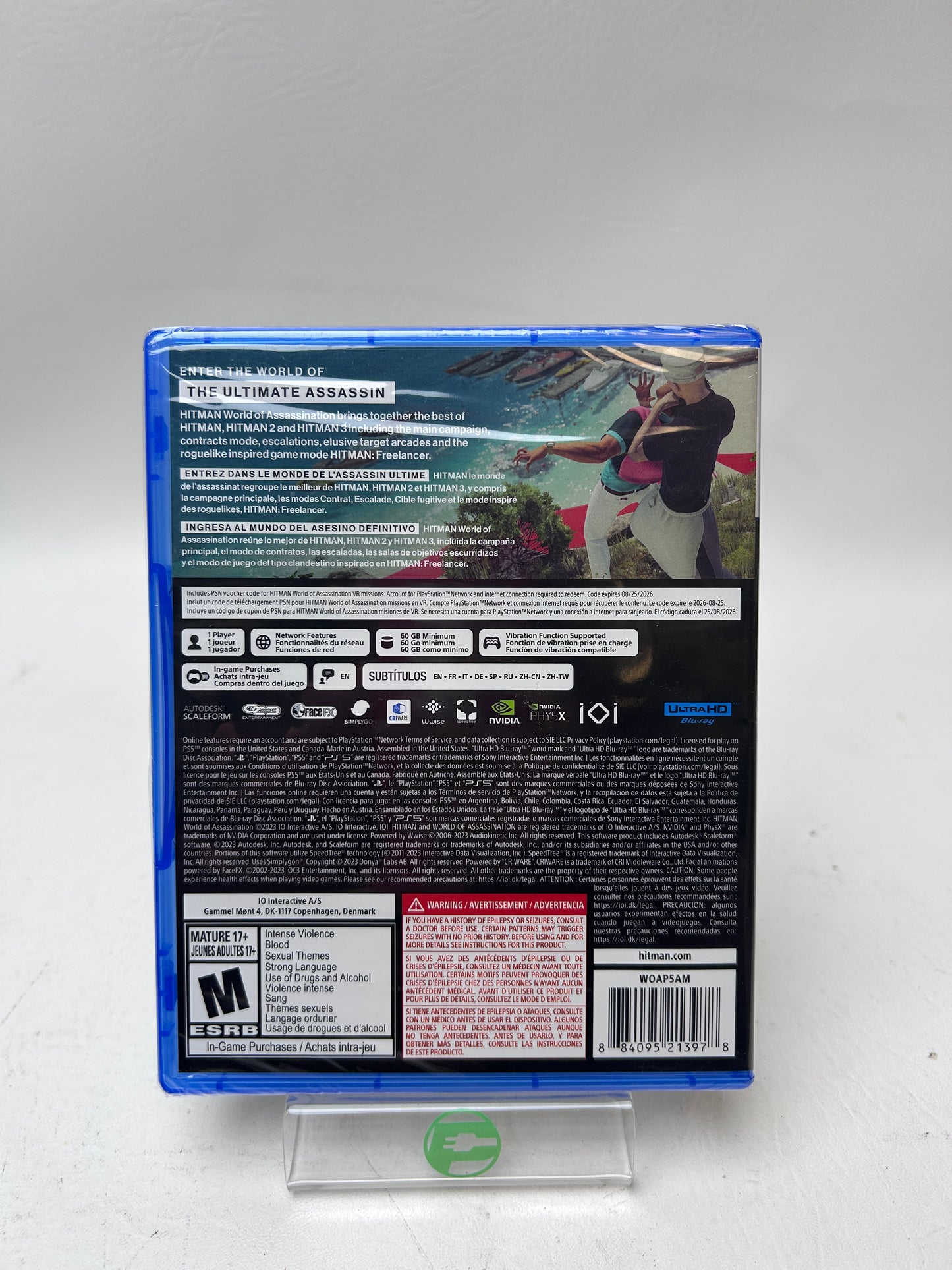 New Hitman: World of Assassination (Sony PlayStation 5 PS5, 2023)