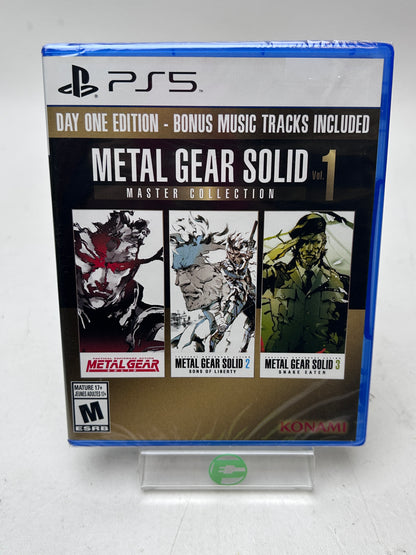 New Metal Gear Solid: Master Collection Vol. 1 (Sony PlayStation 5 PS5, 2023)