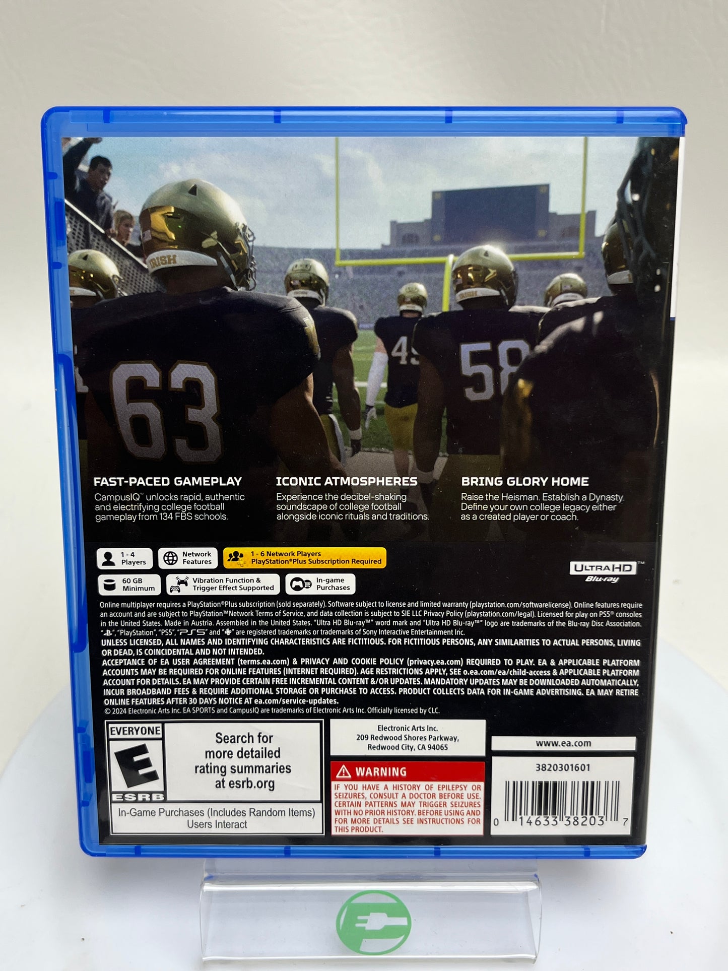 Lot of 2 Games Sony PlayStation 5 PS5 EA Sports College Football 25 & Madden NFL 25