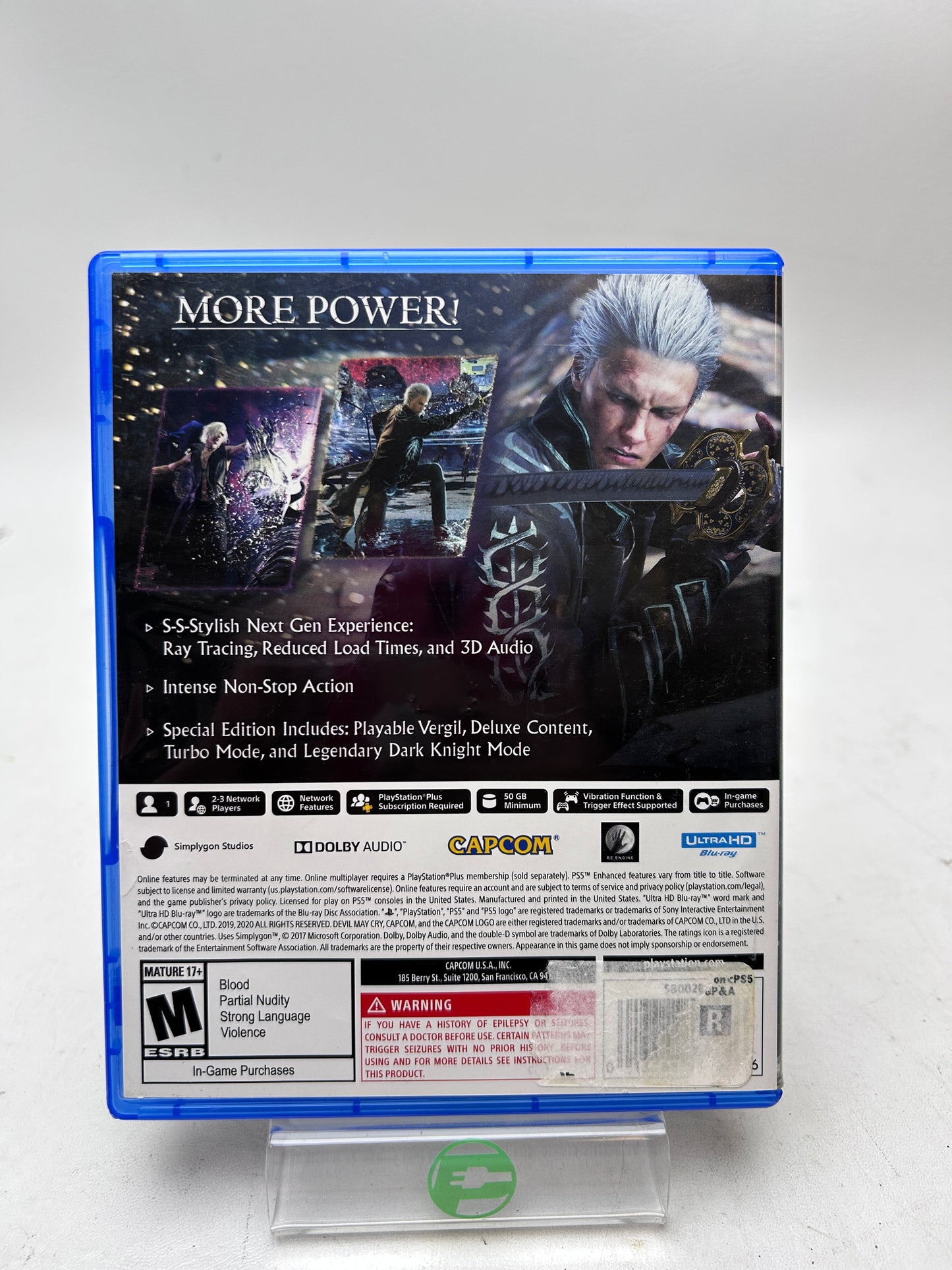 Devil May Cry 5: Special Edition (Sony PlayStation 5 PS5, 2020)