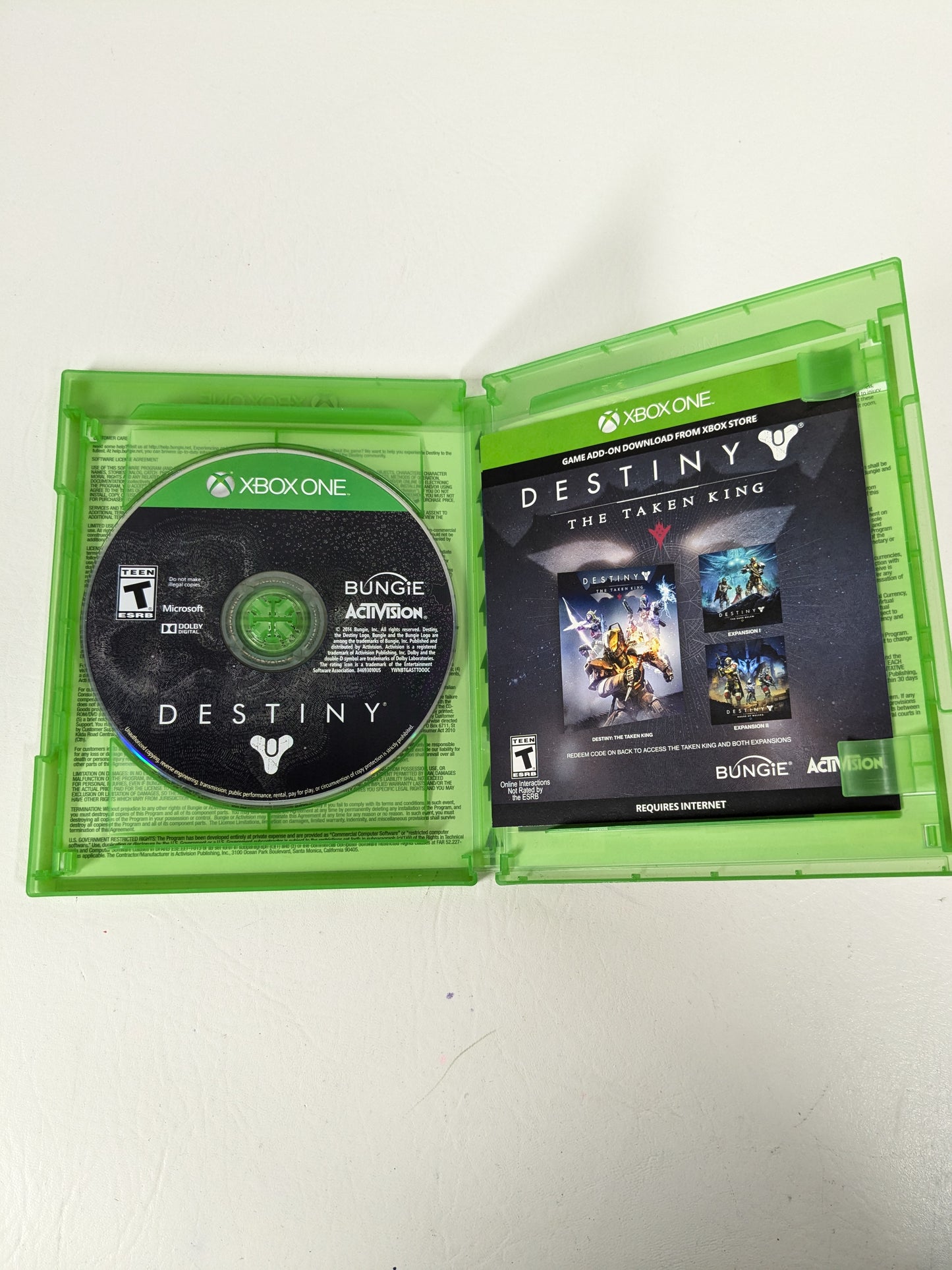 Lot of 5 Microsoft Xbox One Games Madden NFL 22 23 Destiny Taken King NFS Rivals
