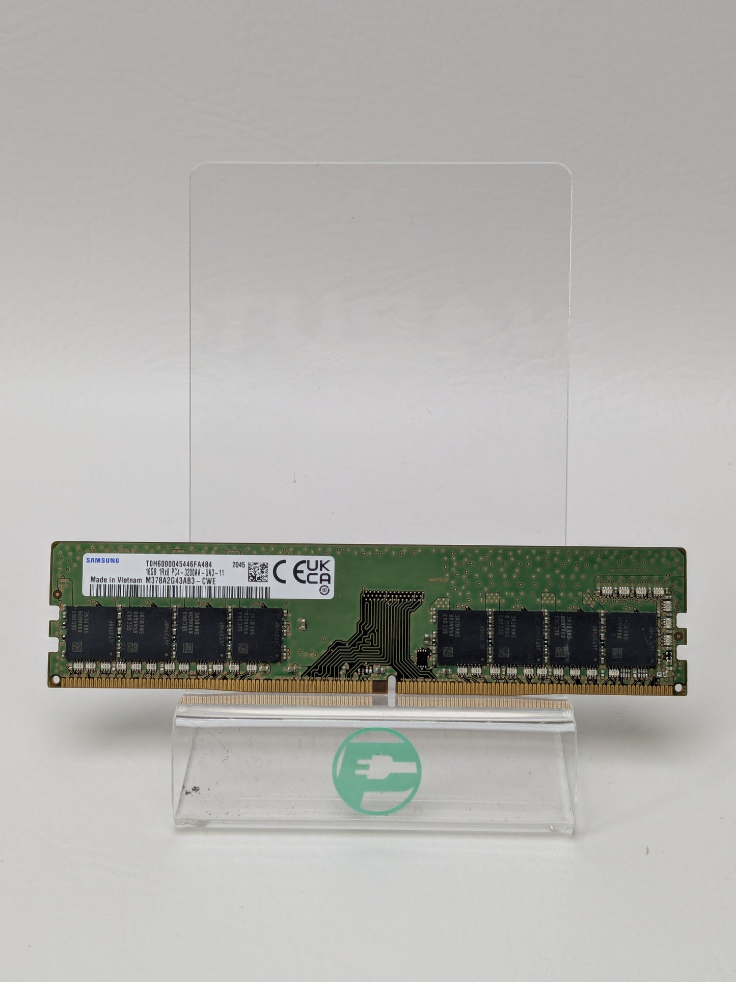 Samsung PC4-3200AA-UA3 16GB (1x16GB) RAM DDR4 3200MHz M378A2G43AB3