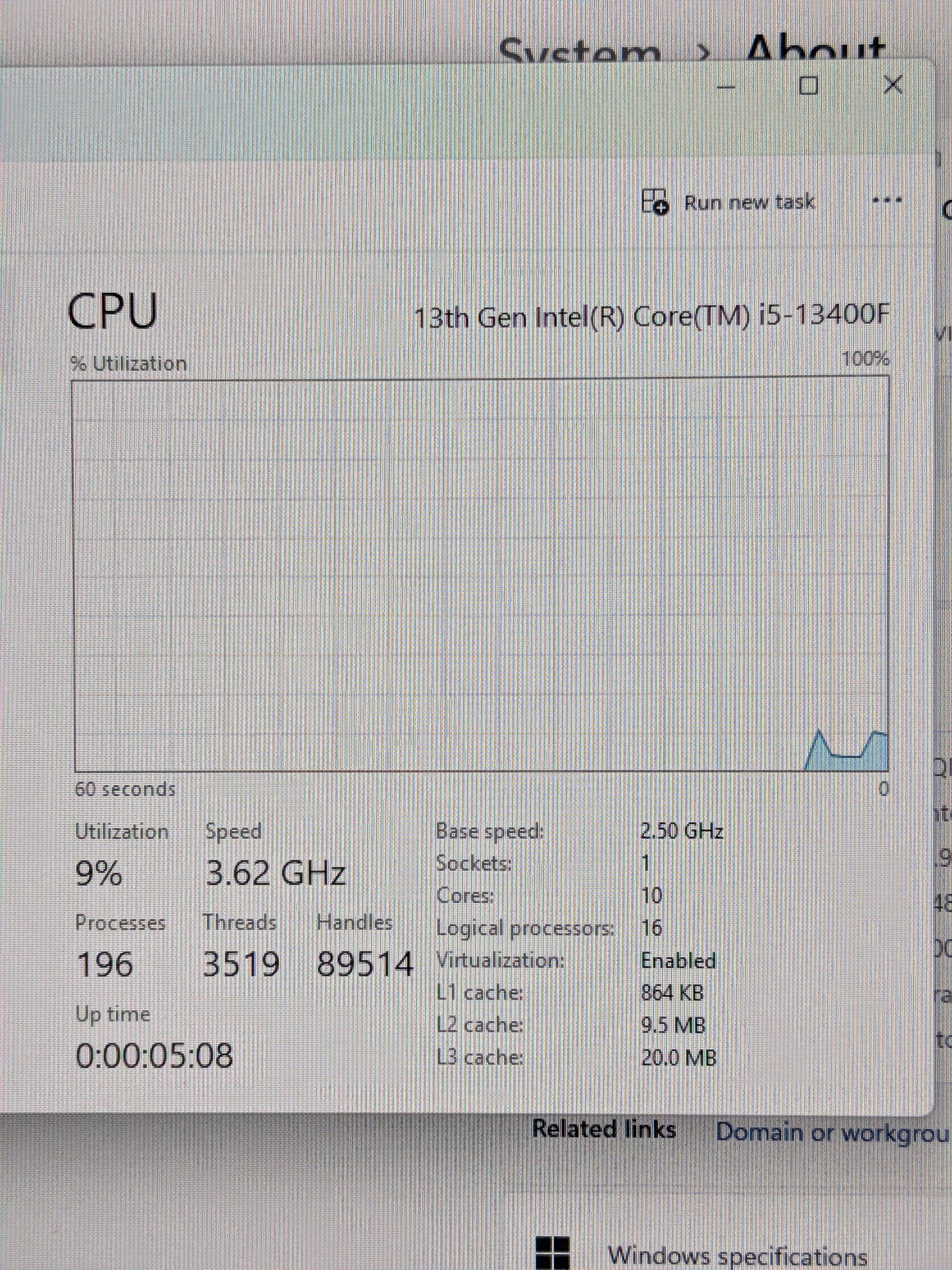 iBuyPower Custom PC Core i5-13400F 2.50GHz 16GB RAM 500GB SSD MSI GeForce RTX