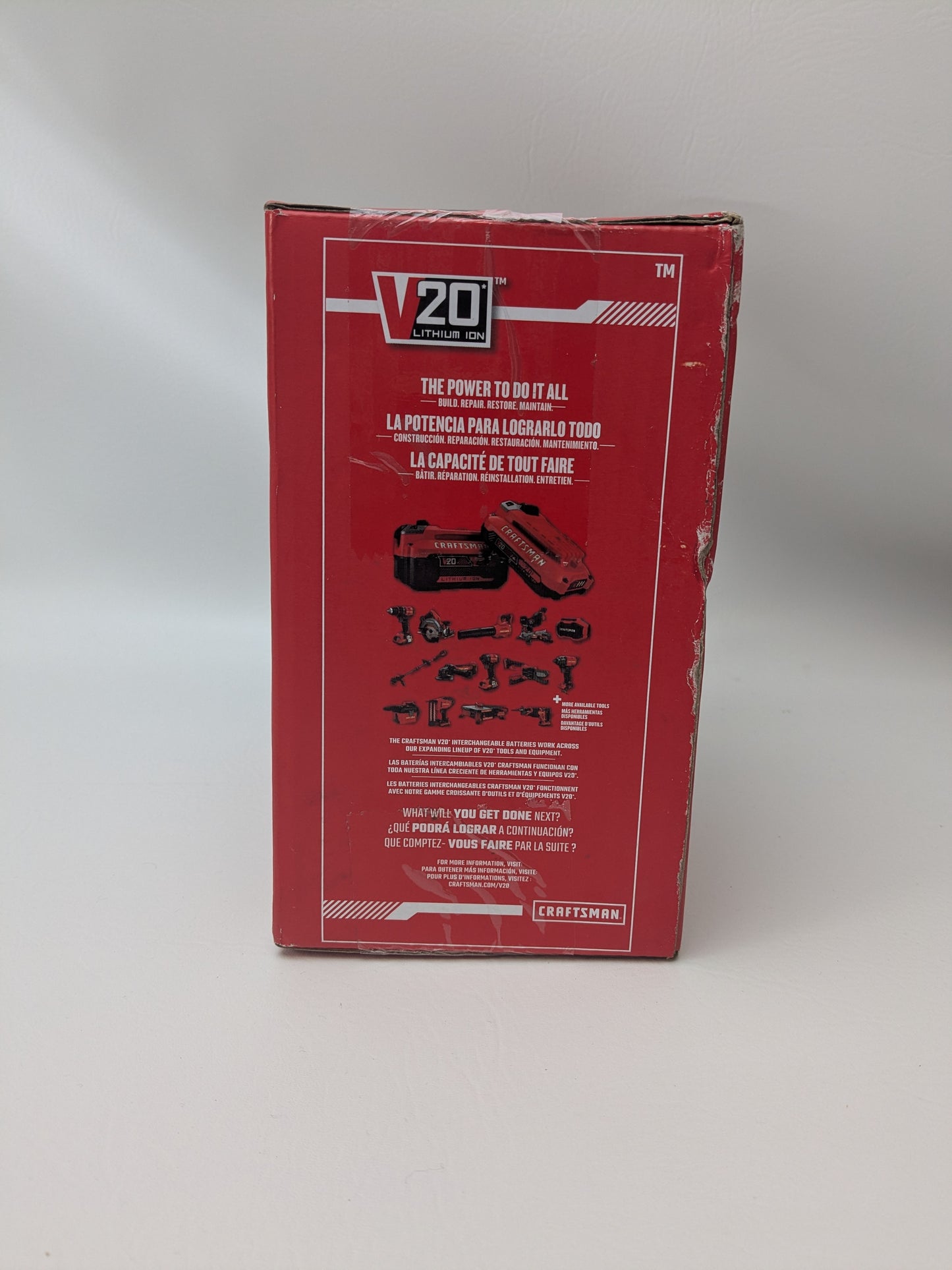 New Craftsman 20V MAX 1/2 Inch Drill Driver Kit CMCD702D1