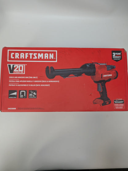 New Craftsman 20V Cordless Caulk Gun CMCE600B