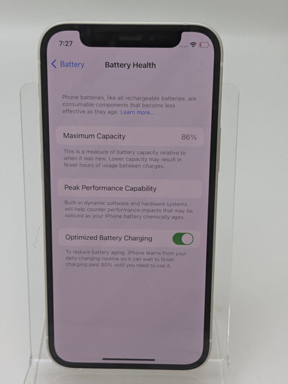 Factory Unlocked Apple iPhone 12 Mini 64GB White MG613LL/A