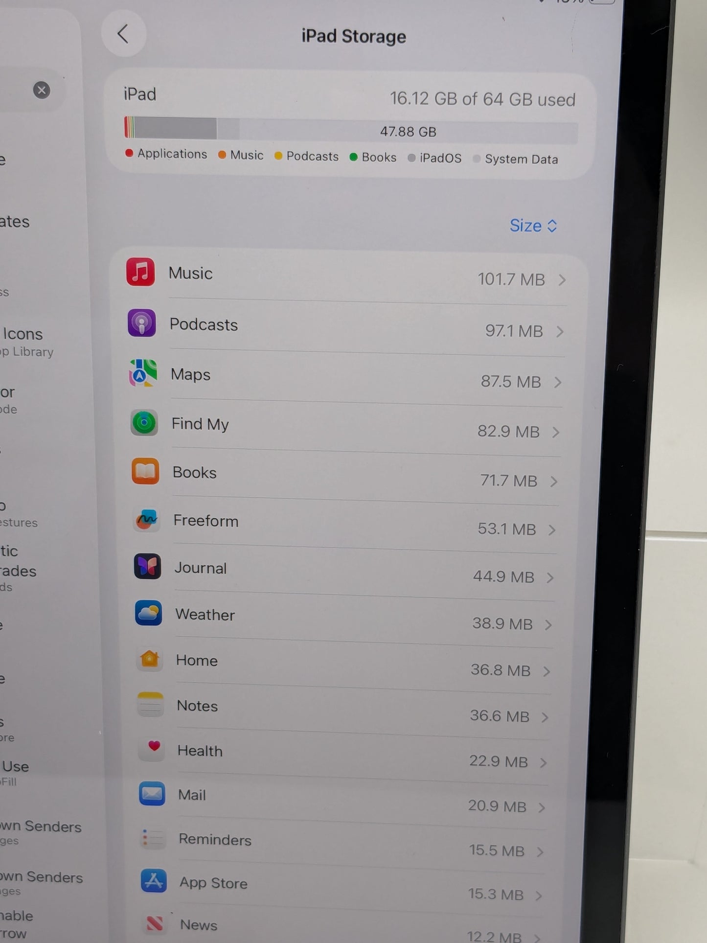 WiFi Only Apple iPad 9th Gen 64GB Space Gray MK2K3LL/A