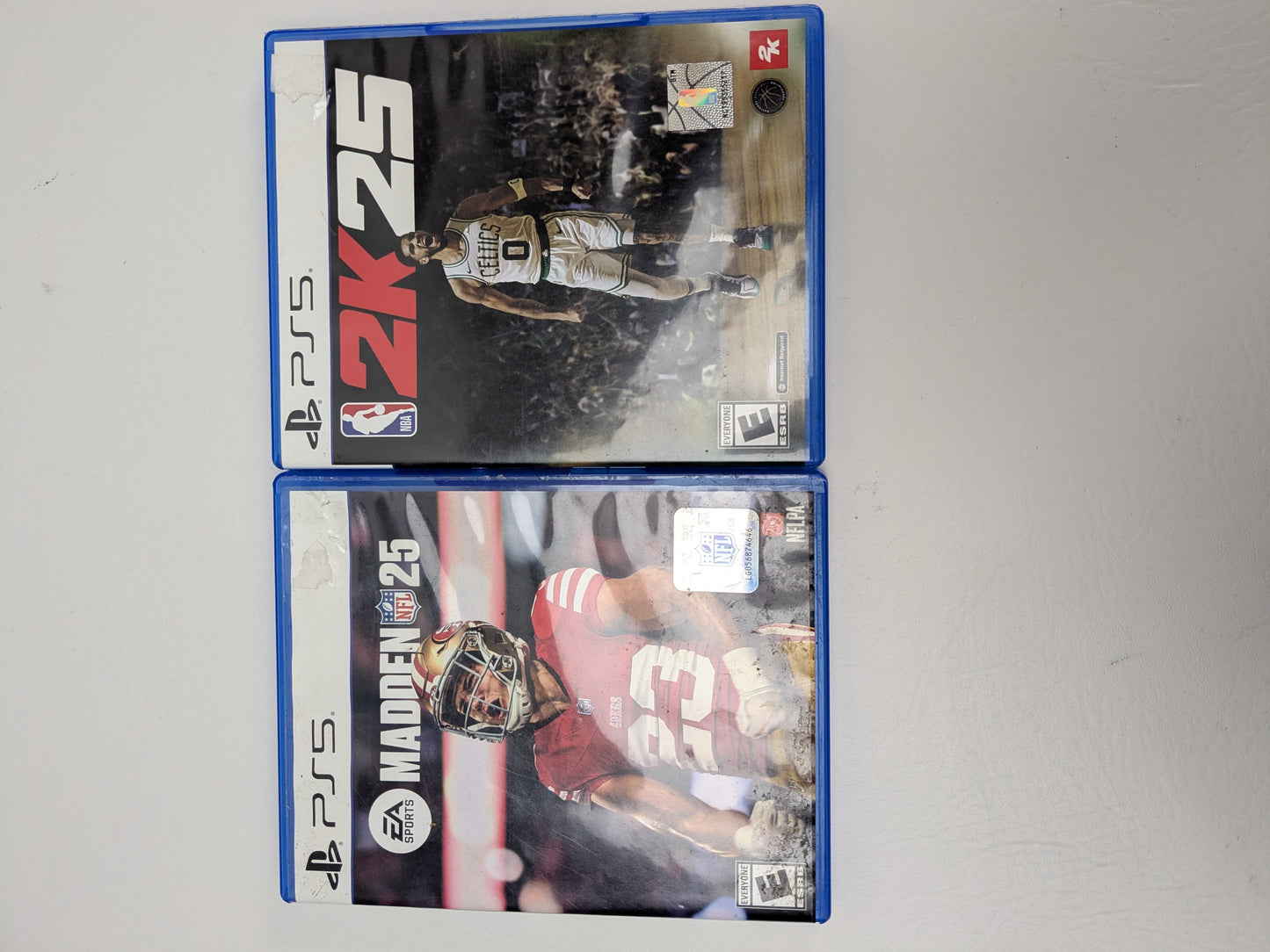 Lot of 2 Sony PlayStation 5 PS5 Games Madden NFL 25,NBA 2K25 