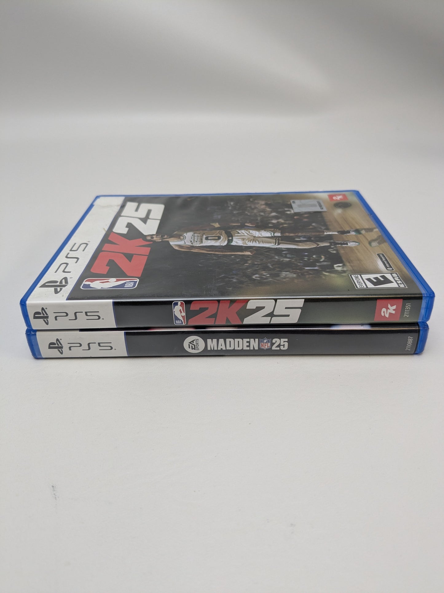 Lot of 2 Sony PlayStation 5 PS5 Games Madden NFL 25,NBA 2K25 