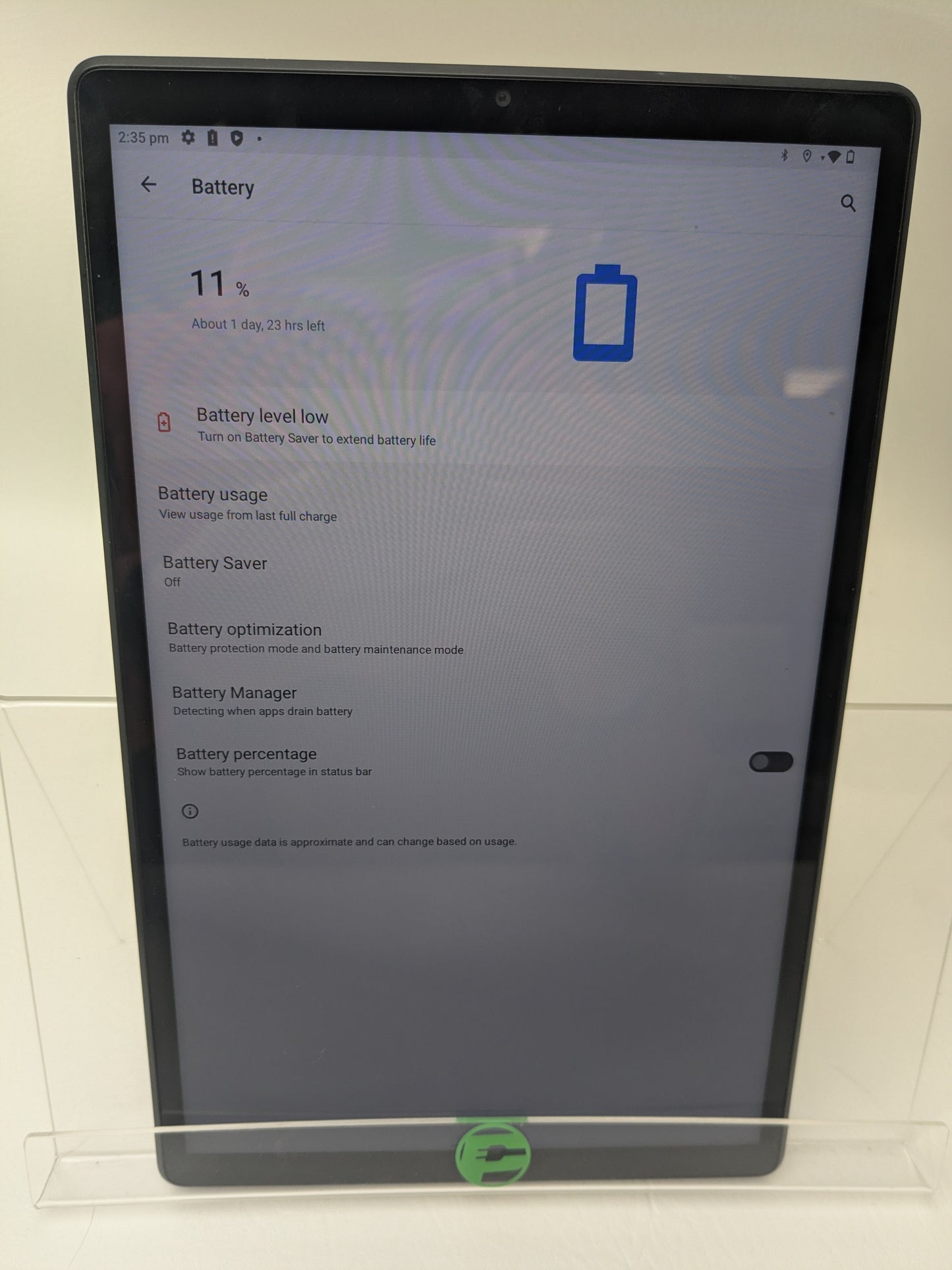 WiFi Only Lenovo Tab K10 32GB Black TB-X6C6F