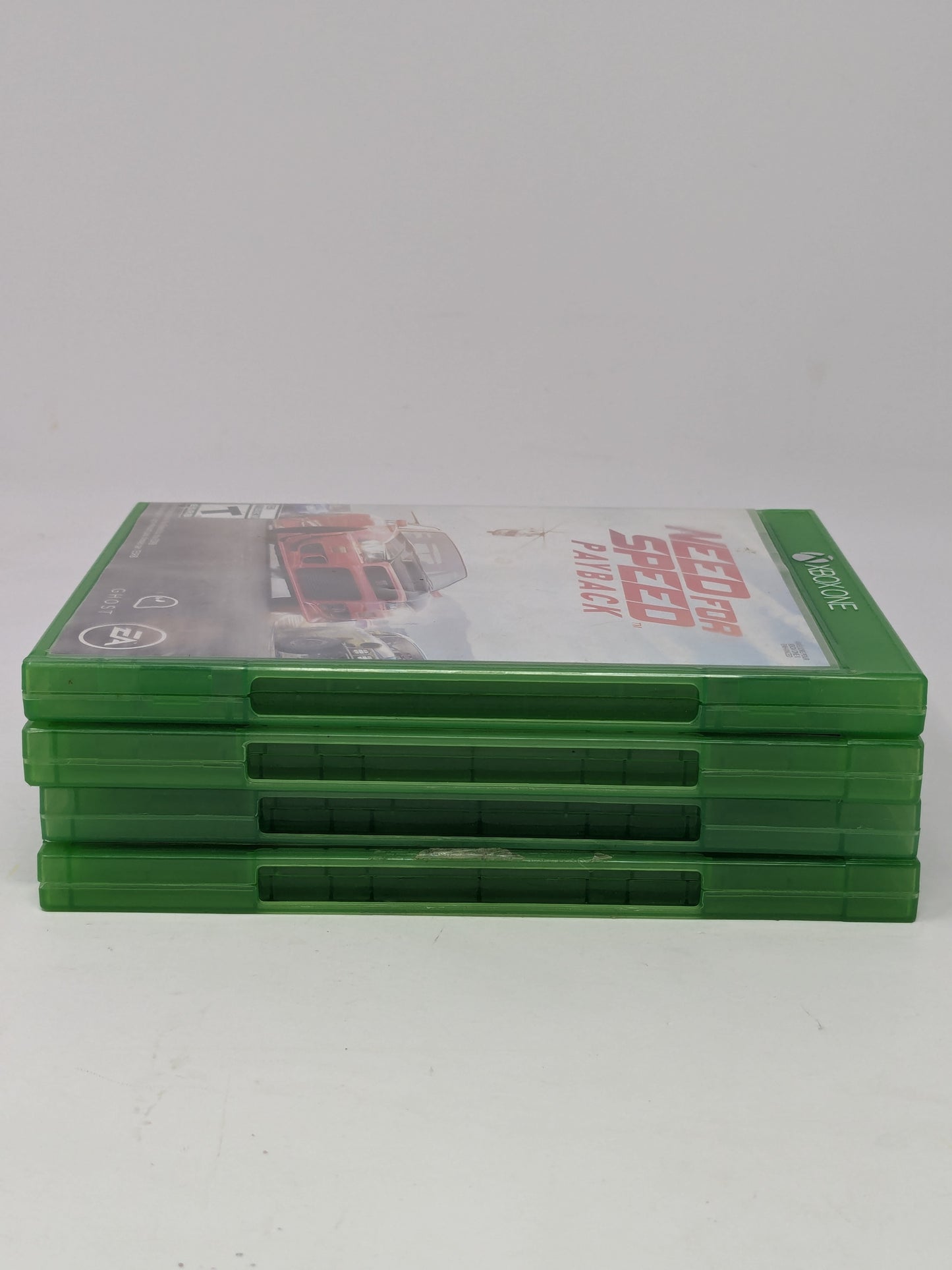 Lot of 4 Microsoft Xbox One Games MudRunner Need for Speed Payback Wreckfest 
