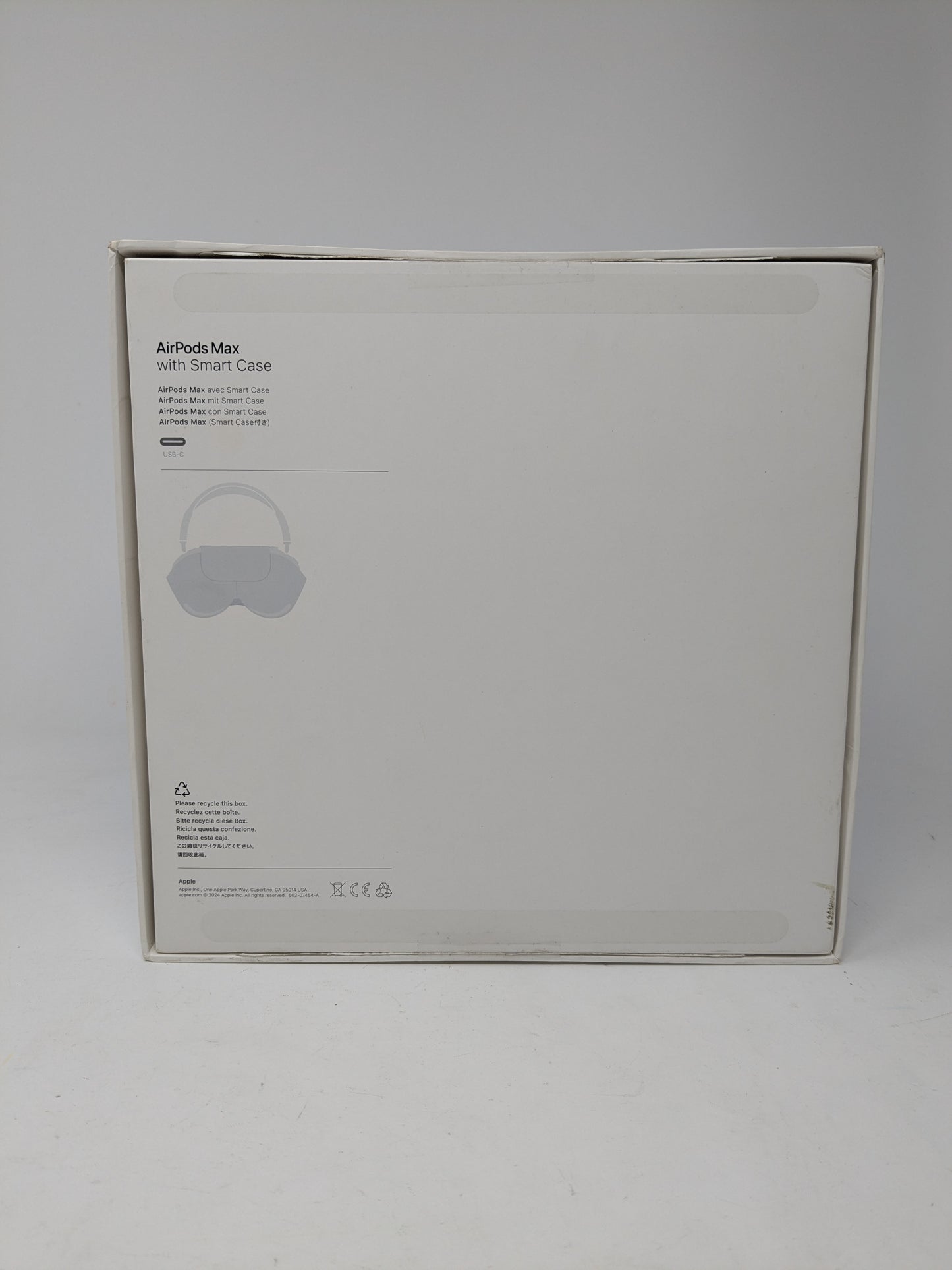 Apple AirPods Max USB-C Wireless Over-Ear Headphones Midnight MWW43AM/A