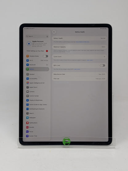 WiFi Only Apple iPad Air 13" M3 256GB Space Gray MCNN4LL/A