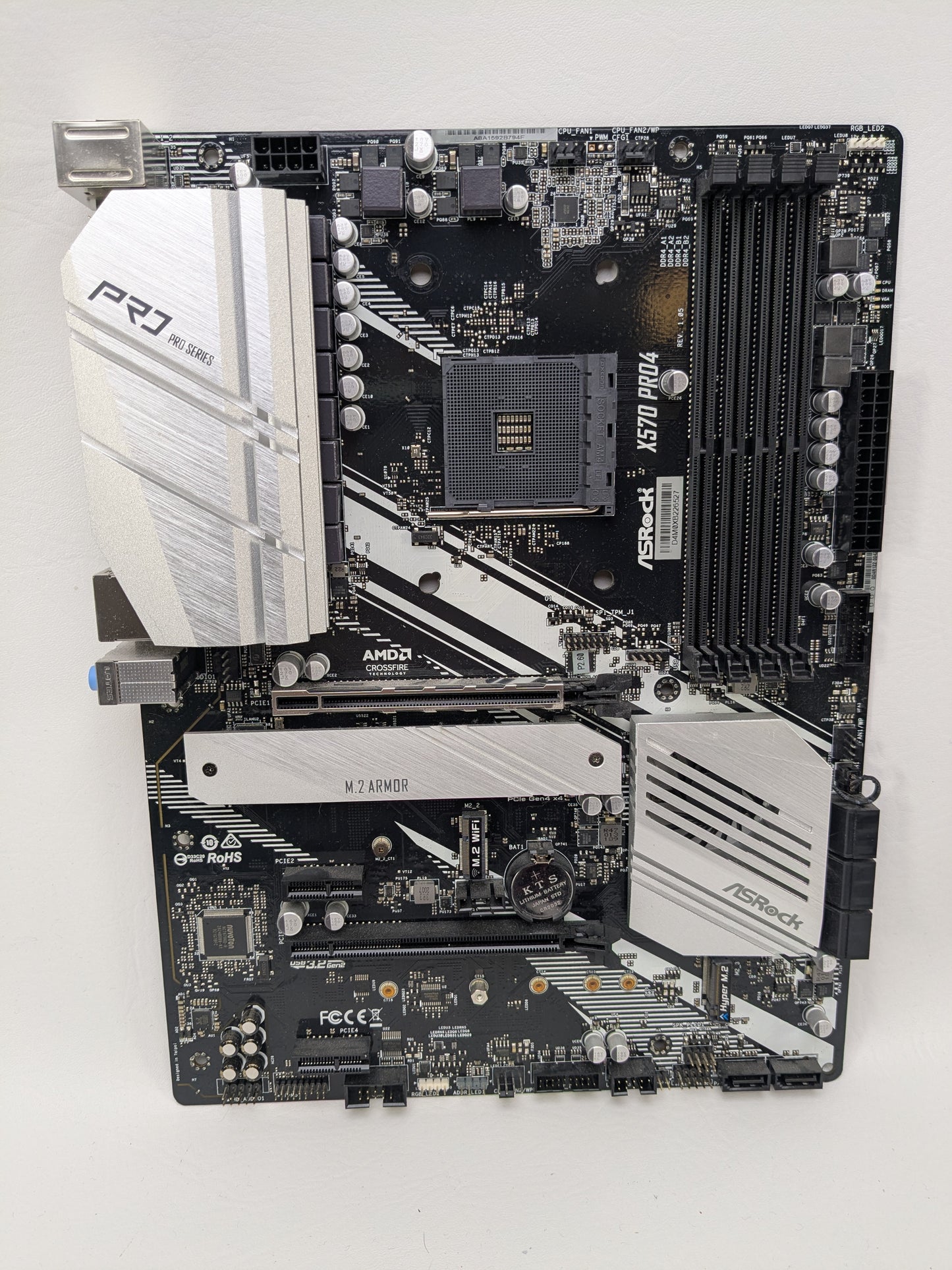 AsRock X570 Pro4 AM4 ATX AMD DDR4 Motherboard