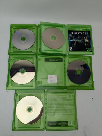 Lot of 5 Xbox One Games Forza Horizon 3 Injustice 2 Street Fighter Sunset