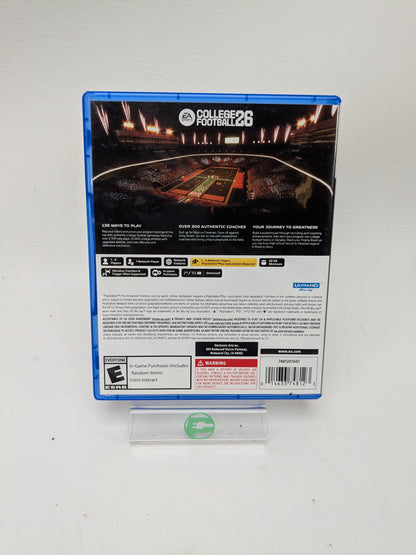 EA Sports College Football 26 (Sony PlayStation 5 PS5, 2025)