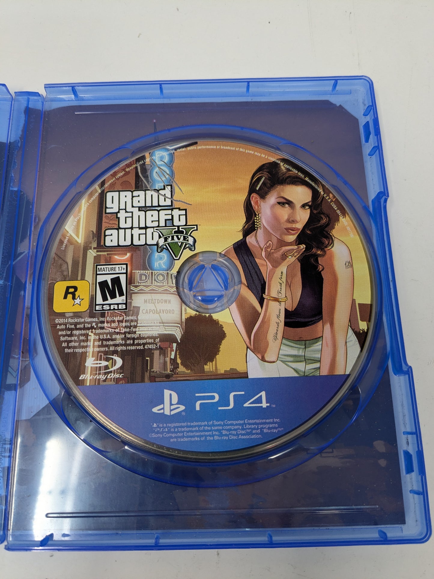 Grand Theft Auto V (Sony PlayStation 4 PS4, 2014)