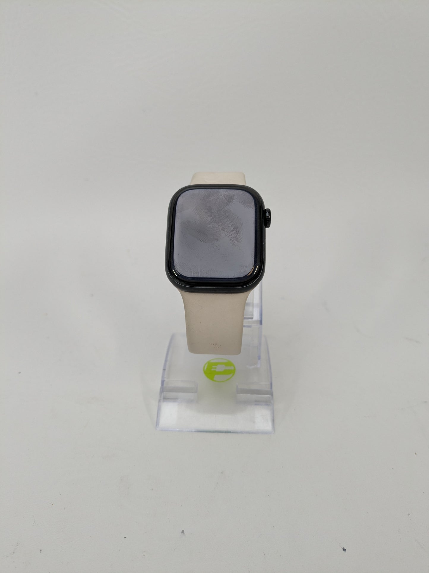 Apple Watch Series 11 GPS 42mm Jet Black Aluminum Starlight Sport Band MEQU4LW/A