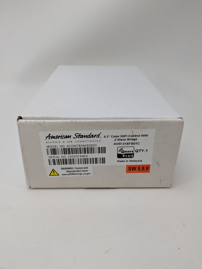 American Standard Gold 824 Thermostat Control Touchscreen ACONT824AS52D