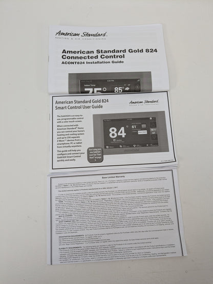 American Standard Gold 824 Thermostat Control Touchscreen ACONT824AS52D