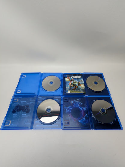 Lot of 4 Games Sony PlayStation 4 PS4 Eagle Flight VR,Farpoint,PlayStation VR Demo Disc,PlayStation VR Worlds