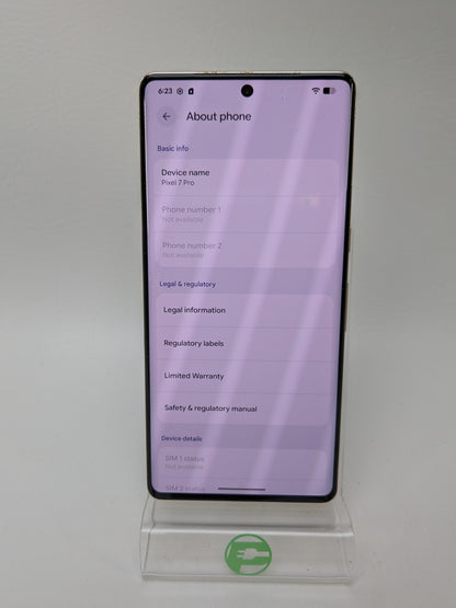 Verizon Google Pixel 7 Pro 256GB Hazel GA03458-US