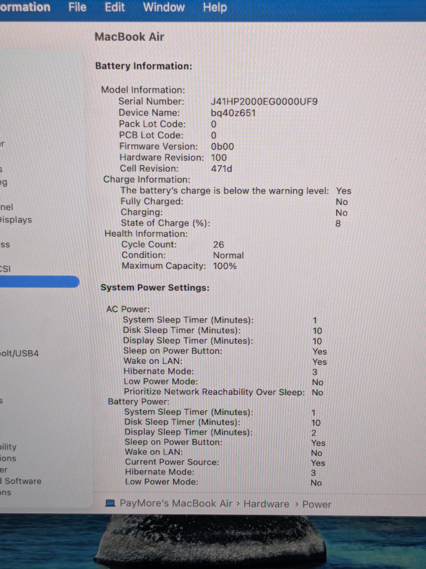 2026 Apple MacBook Air 13" M5 8C GPU 4.6GHz 16GB RAM 512GB SSD MDHE4LL/A