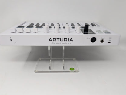 Arturia MiniLab 3 25-Key Synth MIDI Keyboard Controller White, Pads, USB-C