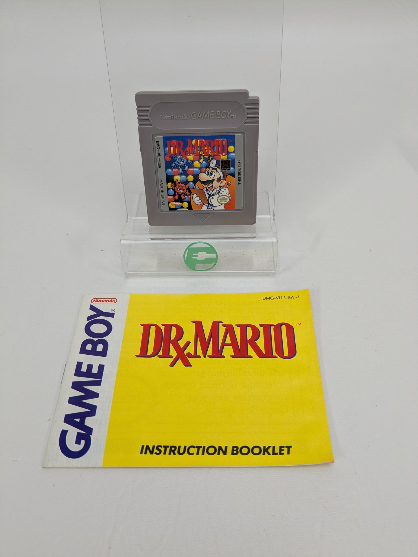 Dr. Mario (Nintendo Game Boy, 1990) Authentic Game Cartridge