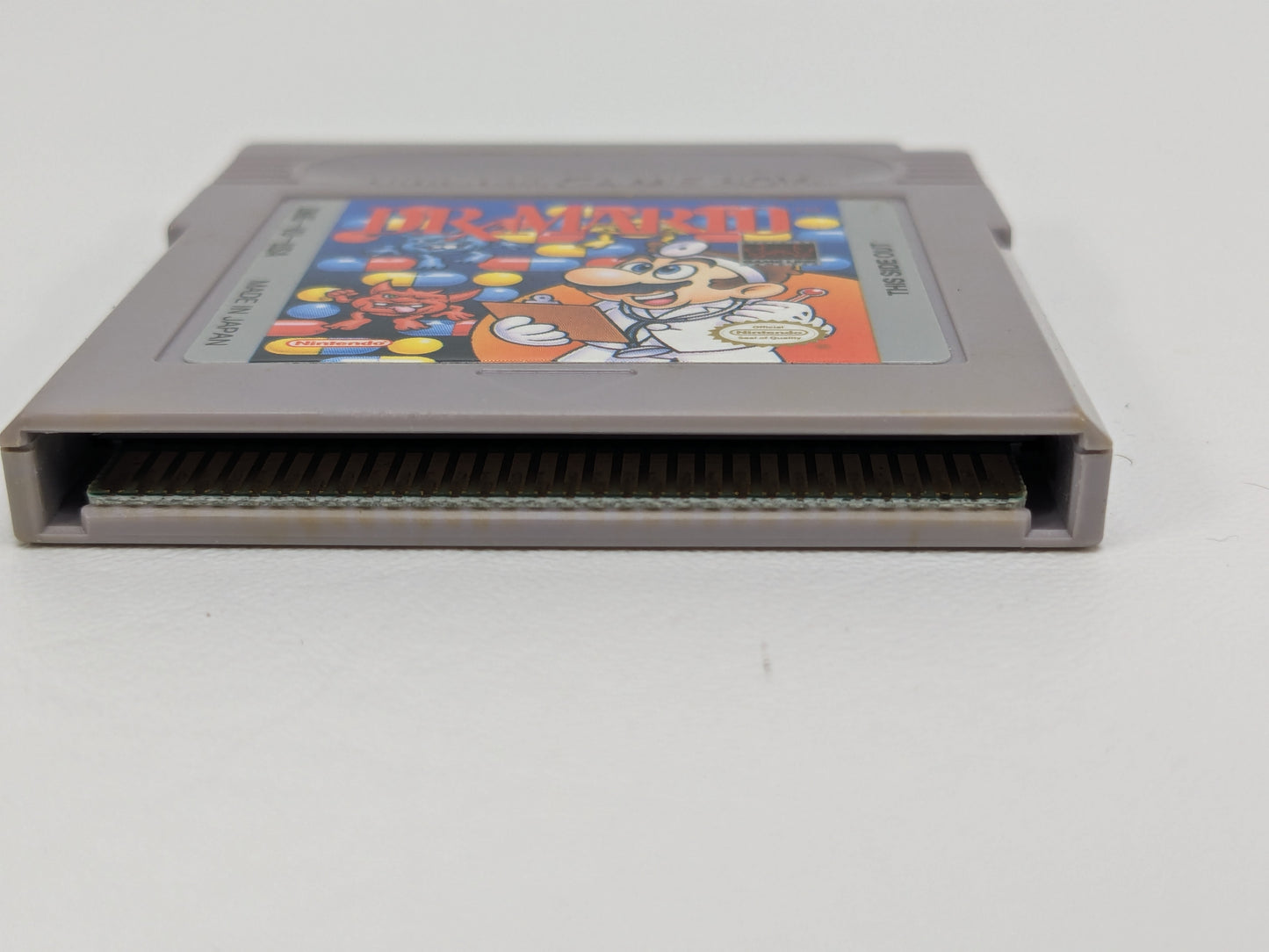 Dr. Mario (Nintendo Game Boy, 1990) Authentic Game Cartridge